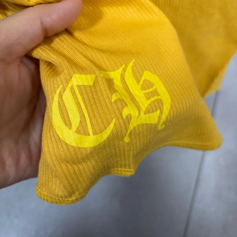 Chrome Hearts yellow sleeveless dress - Picture 5 of 7